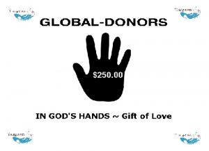 $250.00 Global Donation