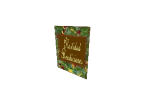 BENDICIONES eGreeting Card Print