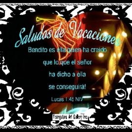 BENDITO eGreeting Poster