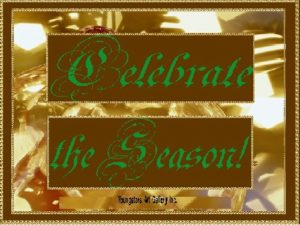 CELEBRATE eGreeting Poster