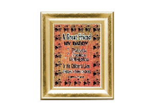 DADDY eGreeting Poster Frame