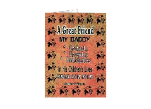 DADDY eGreeting Poster Print
