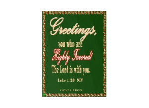 FAVORED eGreeting Poster Email