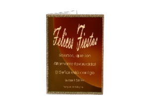 FIESTAS eGreeting Poster Print
