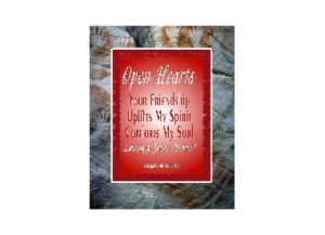 FRIENDSHIP eGreeting Poster Frame