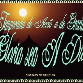 GLORIA eGreeting Poster