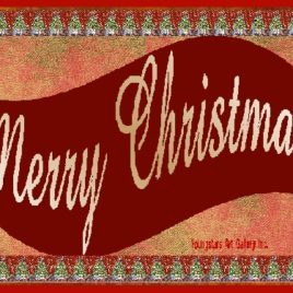MERRY eGreeting Poster