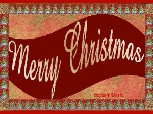 MERRY eGreeting Poster