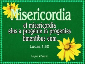 MISERICORDIA eGreeting Poster