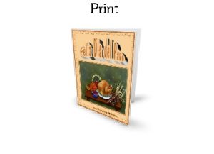 PAVO eGreeting Card Print
