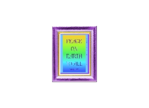 PEACE eGreeting Card Frame