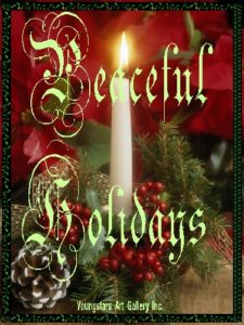 PEACEFUL eGreeting Poster