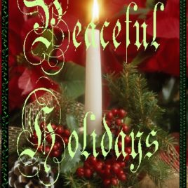 PEACEFUL eGreeting Poster