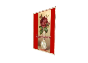 ROSE eGreeting Poster Print