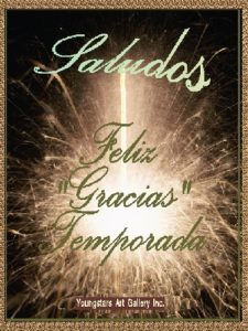 SALUDOS eGreeting Poster