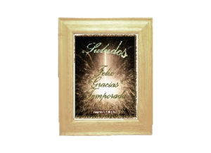 SALUDOS eGreeting Poster Frame