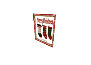 STOCKINGS eGreeting Card Print