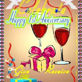 1 ANNIVERSARY eGreeting Card