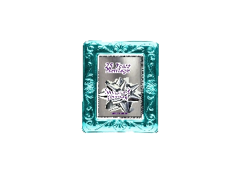25 ANNIVERSARY eGreeting Card Frame