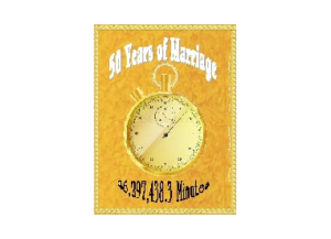 50 ANNIVERSARY eGreeting Card Email