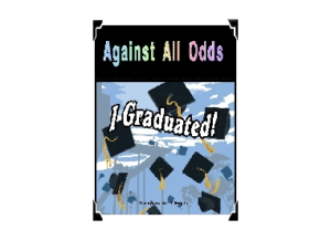 GRADUATED eGreeting Poster Frame