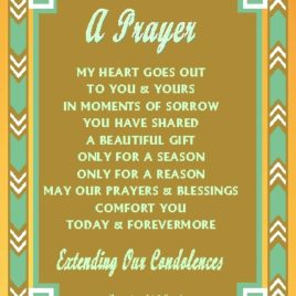 PRAYER eGreeting Poster