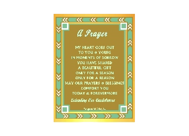 PRAYER eGreeting Poster Email