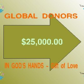 $25,000.00 Global Donation