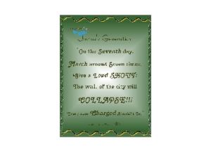 JOSHUA XLIII eGreeting Poster Email