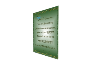 JOSHUA XLIII eGreeting Poster Print