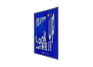 RIGHT e Greeting Poster Print