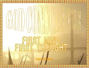 CONSCIENCE eGreeting Poster