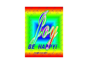 JOY eGreeting Poster Email