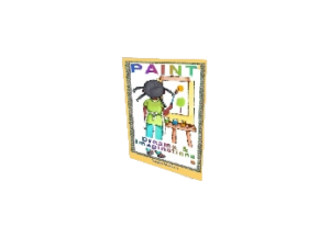 PAINT eGreeting Card Print