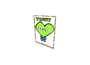 TRUST eGreeting Card Print