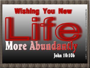 ABUNDANTLY eGreeting Poster