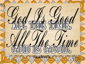 ALL GOOD eGreeting Poster