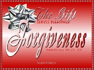 FORGIVENESS eGreeting Poster