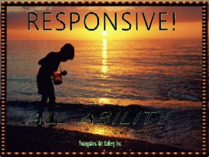 RESPONSIVE eGreeting Poster